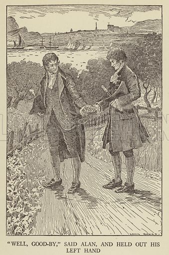 Illustration for Kidnapped by Robert Louis Stevenson